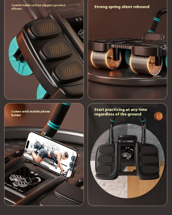 Multi-Wheel Fitness Ab Roller