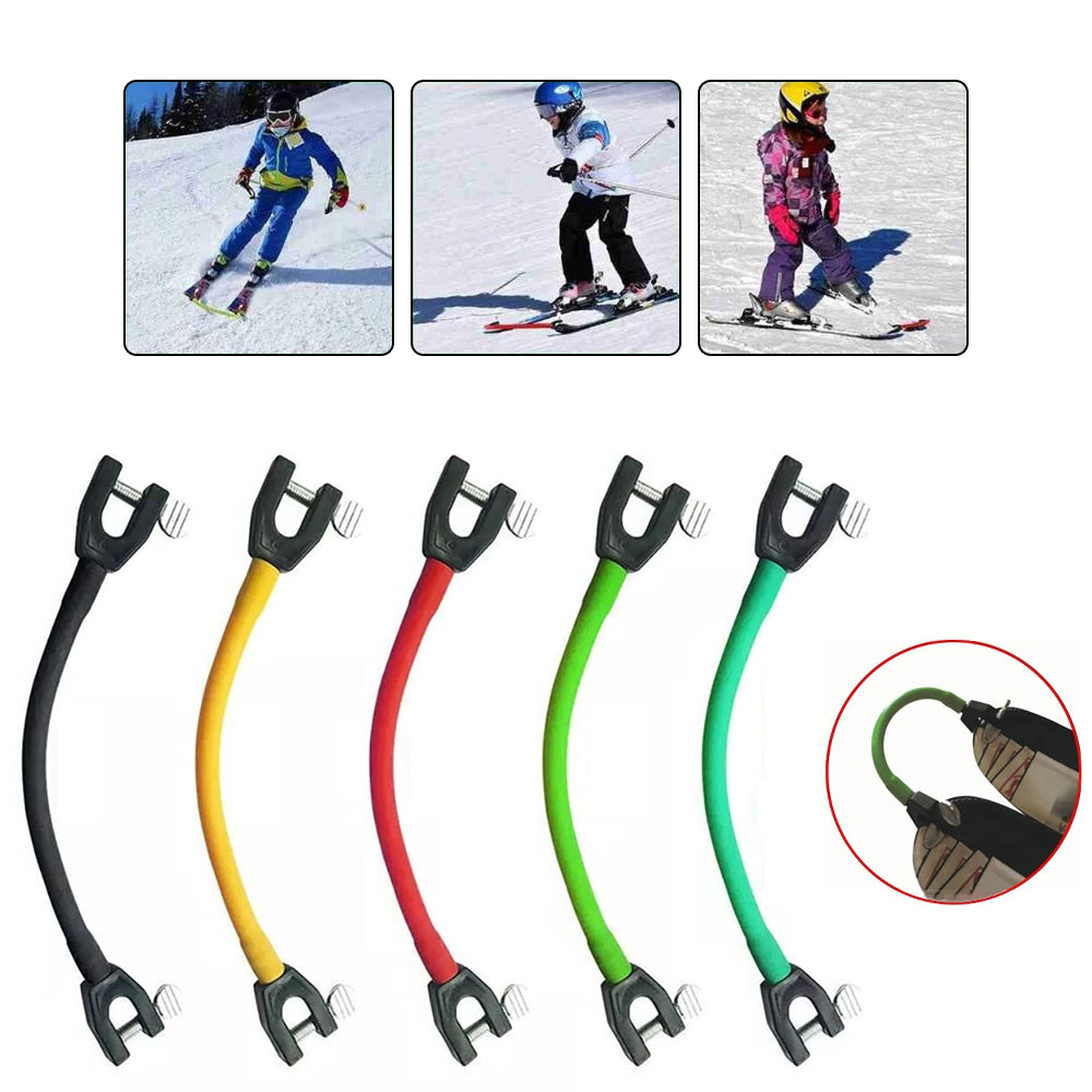 Ski Tip Connector for Beginners and Training Aid