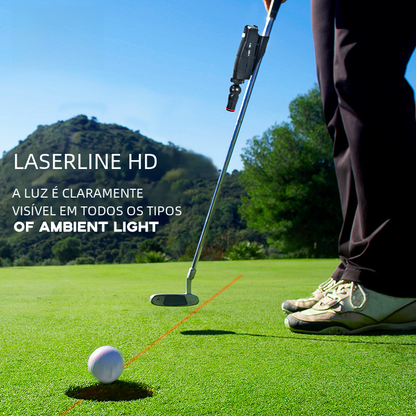Golf Laser Putter Training Aid with Infrared Targeting